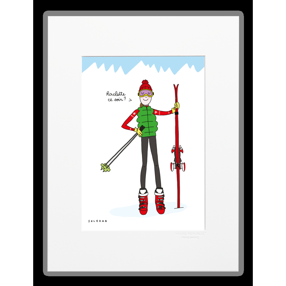 image republic SKI RACLETTE CE SOIR