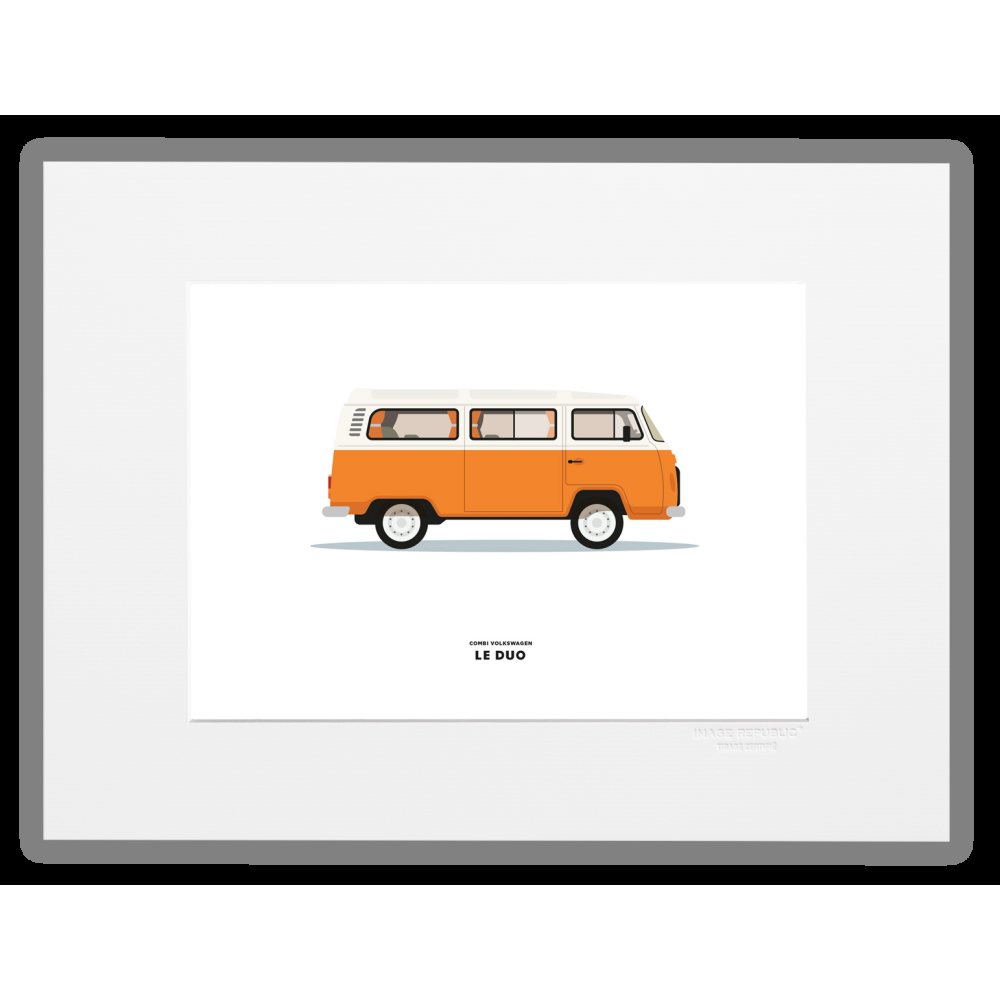 image republic VOITURE COMBI VOLKSWAGEN ORANGE