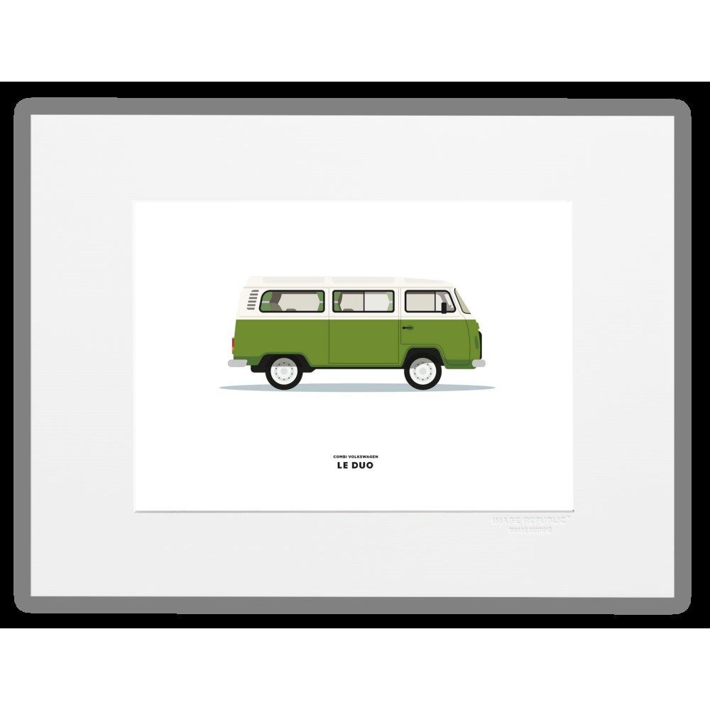 image republic VOITURE COMBI VOLKSWAGEN VERTE