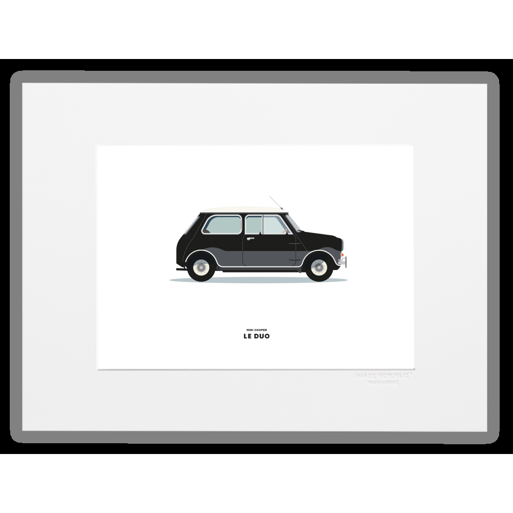 image republic VOITURE MINI COOPER NOIRE