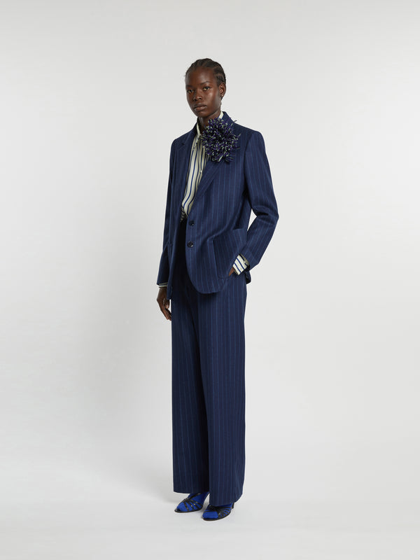 Indress Ava Striped Navy