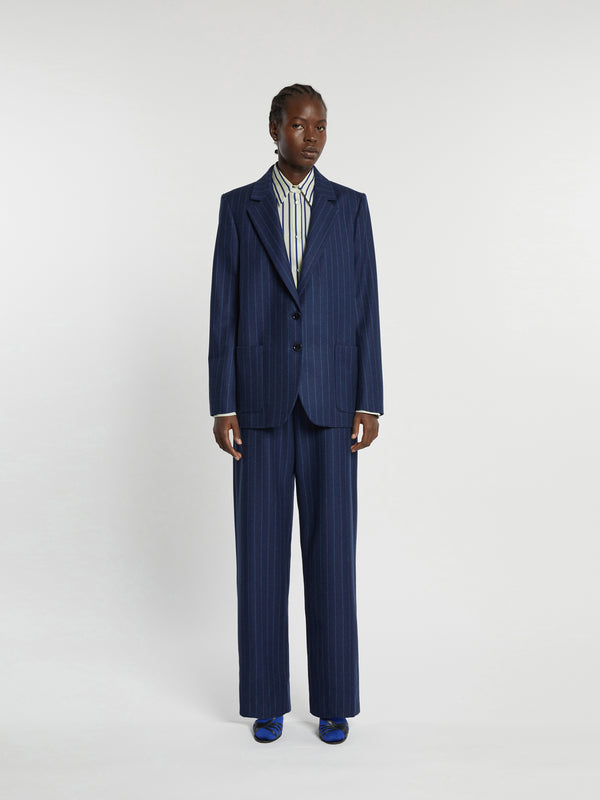 indress Ava Striped Navy