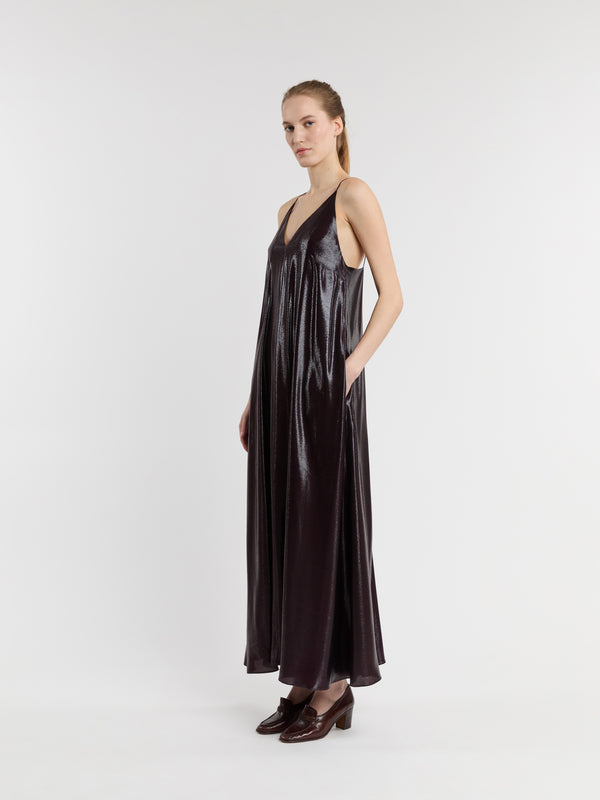 Indress Dahlia Burgundy Black