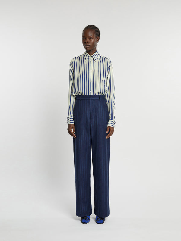 indress Jeanne Striped Navy