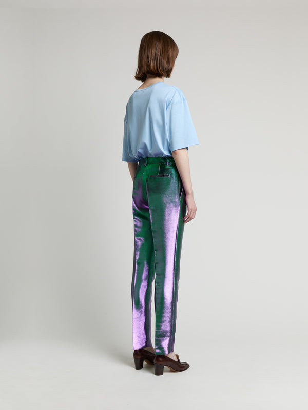 indress Juliane Purple Green