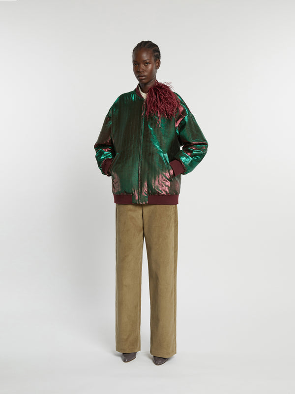 indress Kate Green burgundy / powder gold