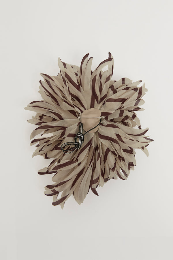 Indress Nicole Striped Ecru / Brown