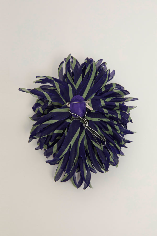 Indress Nicole Striped Purple / Almond