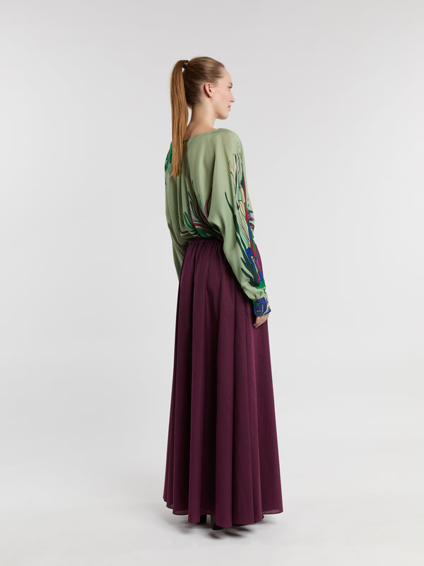 Indress Pensée Burgundy