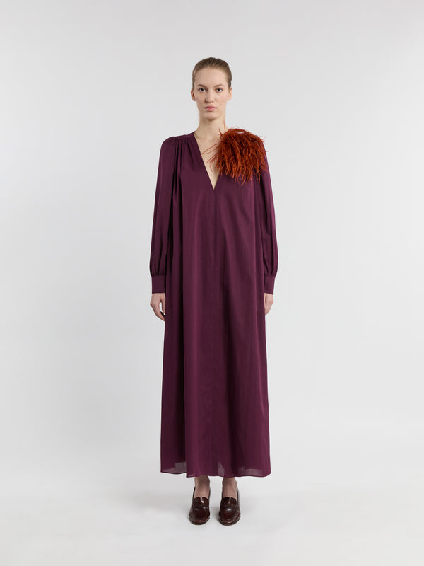 indress Tournesol Burgundy