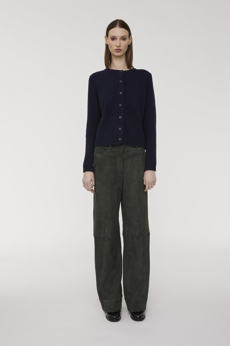 inès & marèchal GISELE - Suede stretch trousers