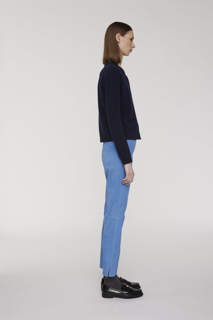 Inès & Marèchal LIBRA - Suede Stretch Trousers