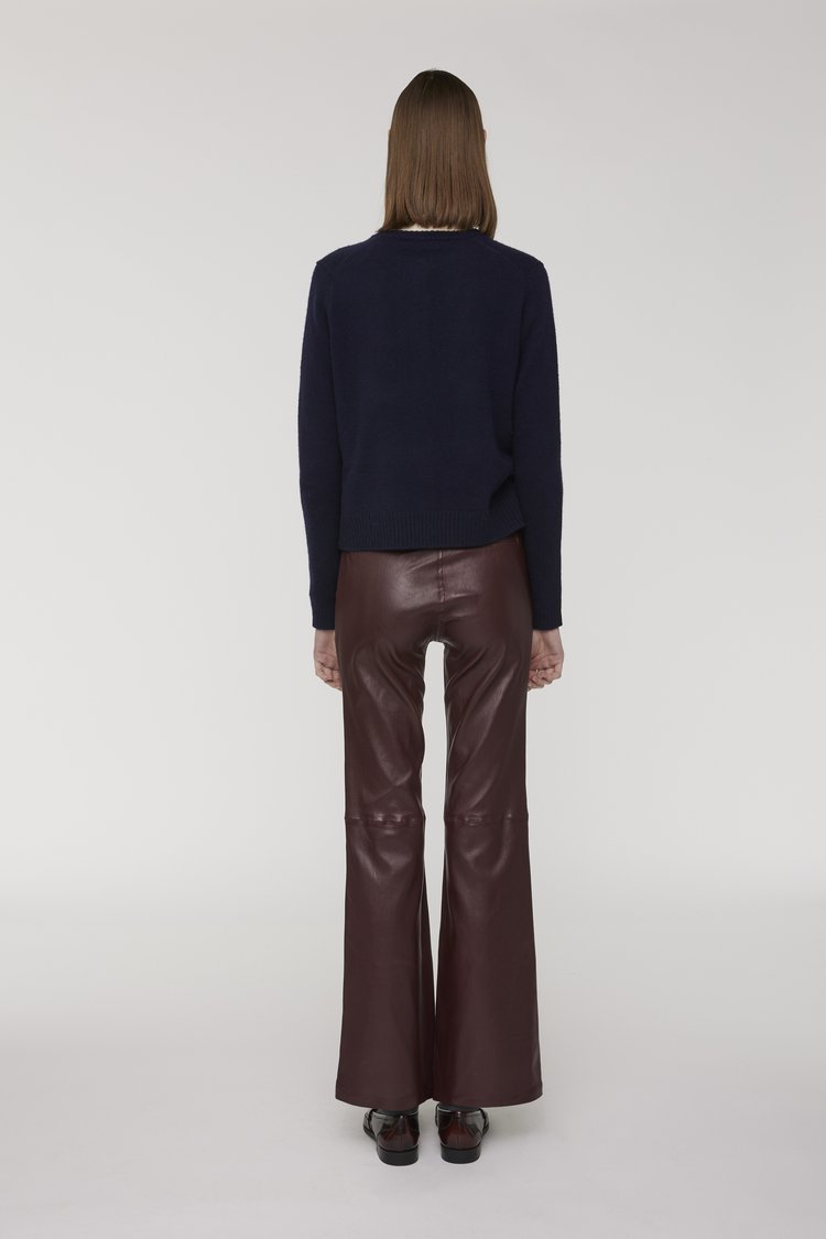 Inès & Marèchal LUNA - Leather Stretch Trousers
