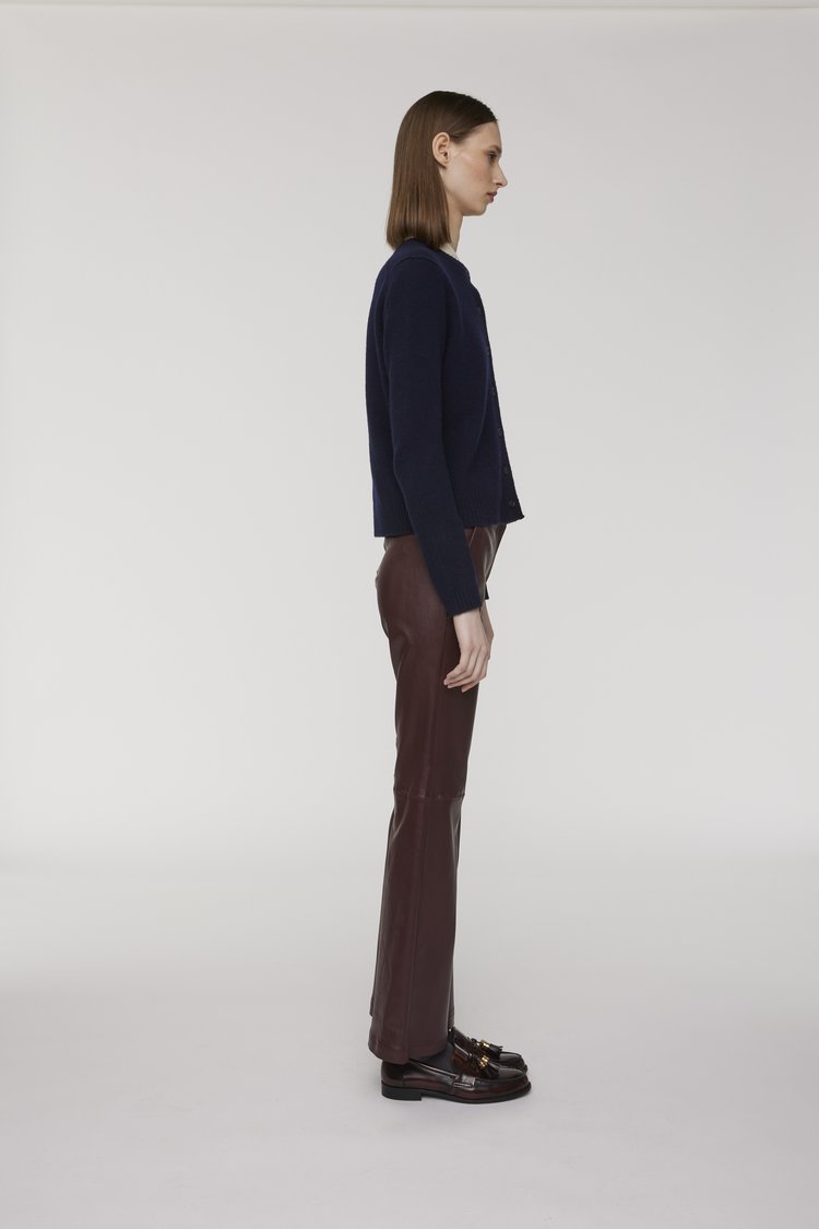 Inès & Marèchal LUNA - Leather Stretch Trousers