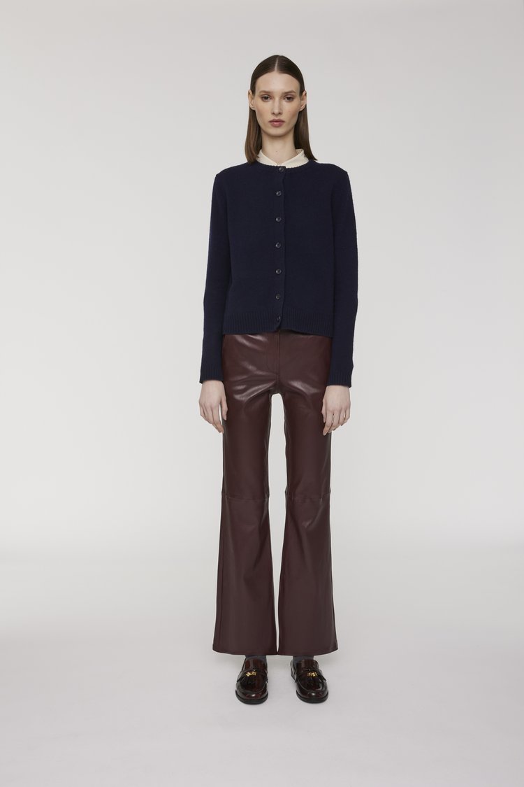 inès & marèchal LUNA - Leather stretch trousers