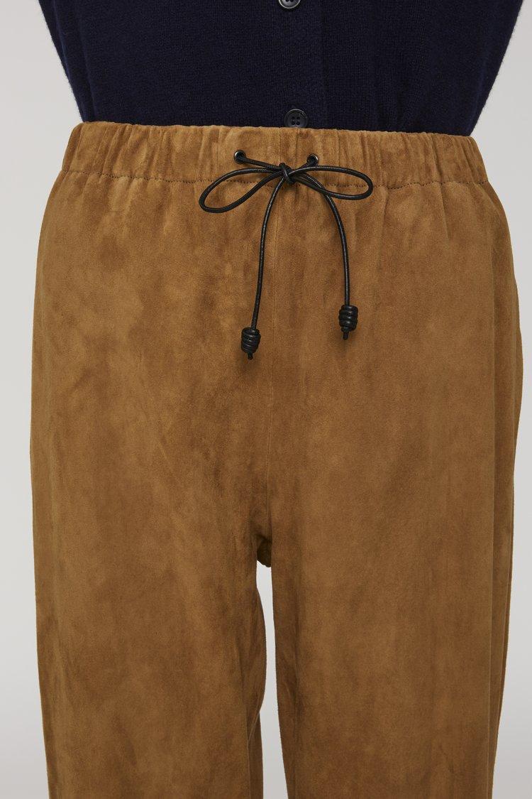Inès & Marèchal LUTZ - Suede Stretch Trousers