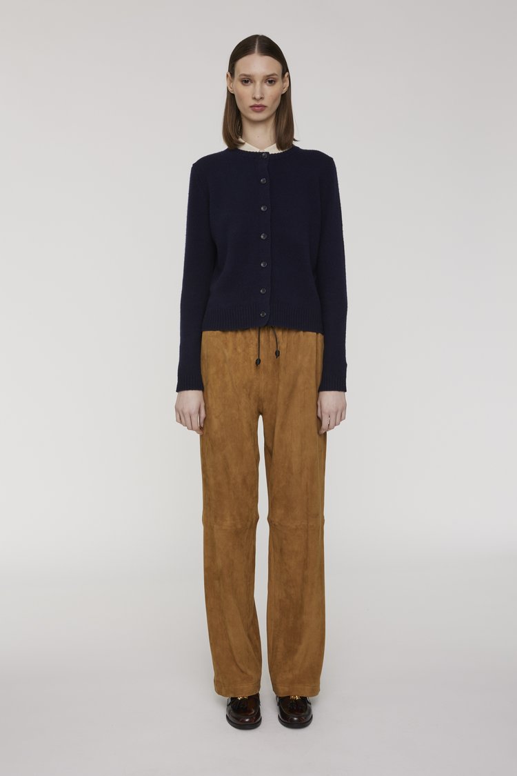 inès & marèchal LUTZ - Suede stretch trousers