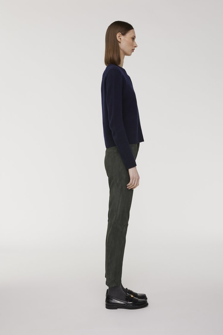 Inès & Marèchal ORCHIS - Suede Stretch Trousers