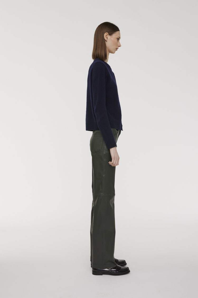 Inès & Marèchal OSLO - Leather Stretch Trousers