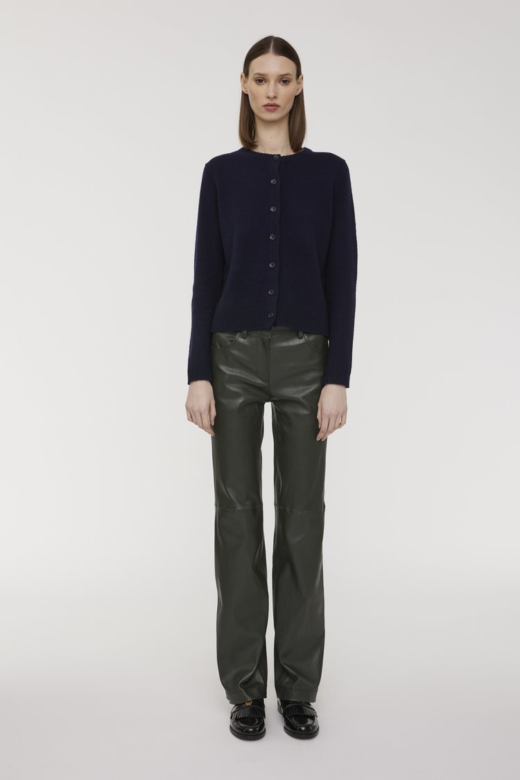 inès & marèchal OSLO - Leather stretch trousers