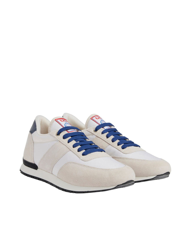 Ines De La Fressange Baskets "77" UZS X Ines De La Fressange Unisexe Blanc/beige/bleu