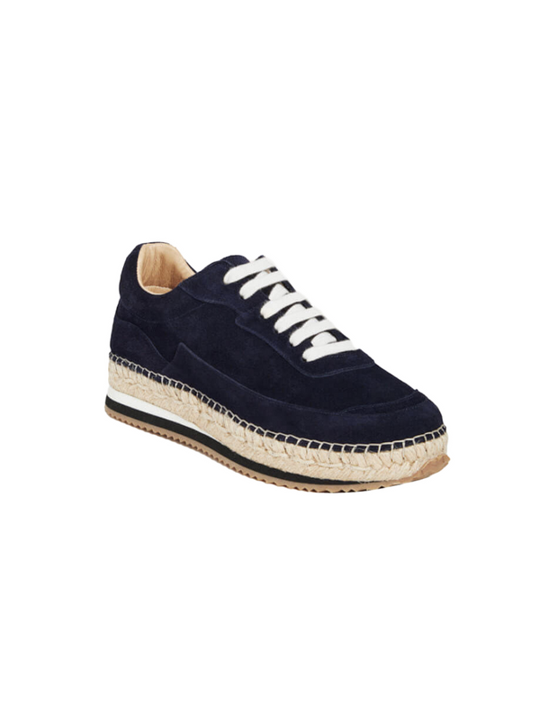 Ines De La Fressange Baskets-espadrilles Tracy Bleu Marine