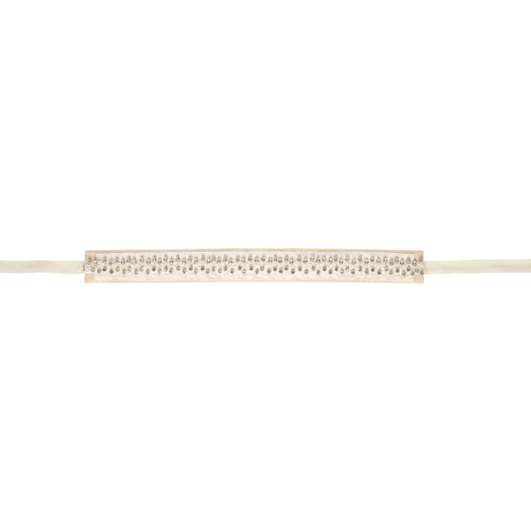 ines de la fressange Ceinture Nelly en coton Bio écru