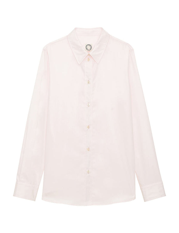 ines de la fressange Chemise Martin coton rose pâle