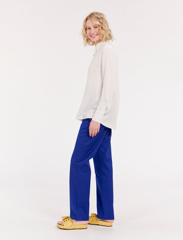 Ines De La Fressange Chemise Maureen Blanche En Viscose