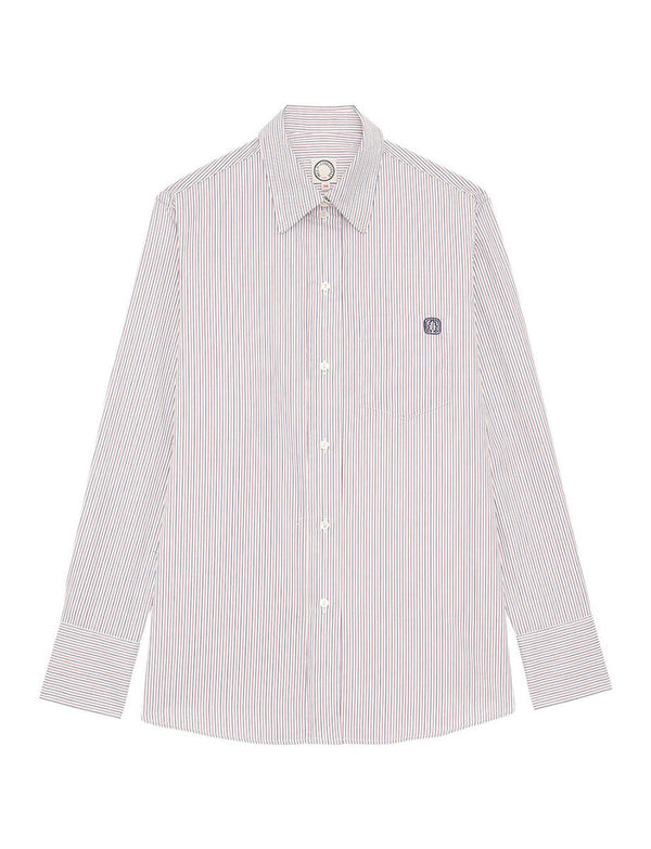 ines de la fressange Chemise Maureen bleu-blanc-rouge