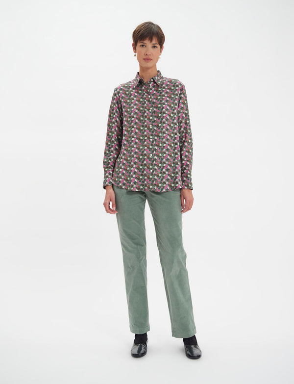 Ines De La Fressange Chemise Maureen Motifs à Fleurs