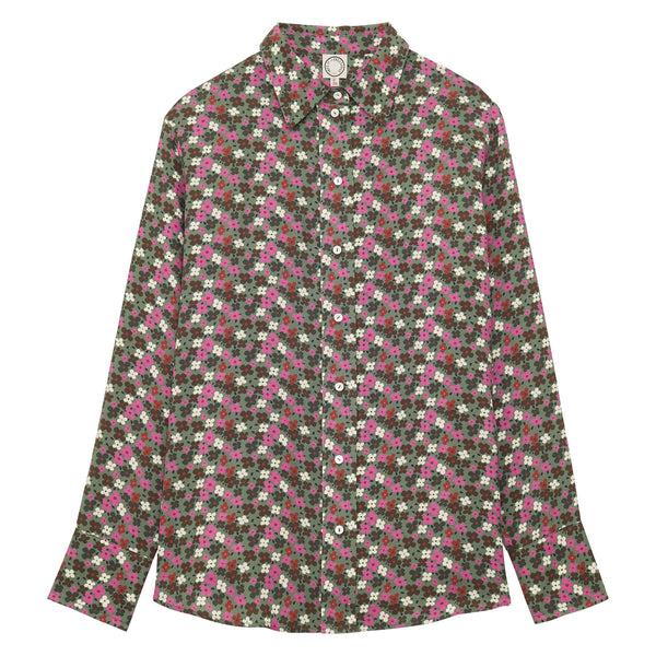 ines de la fressange Chemise Maureen motifs à fleurs