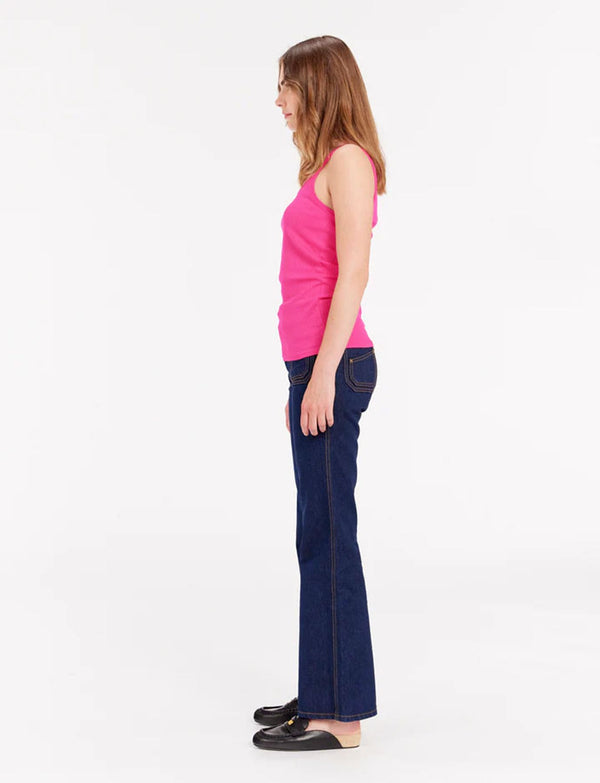 Ines De La Fressange Débardeur Amelie En Jersey Rose