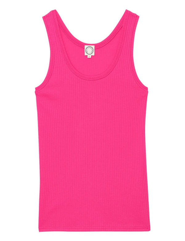 ines de la fressange Débardeur Amelie en jersey rose