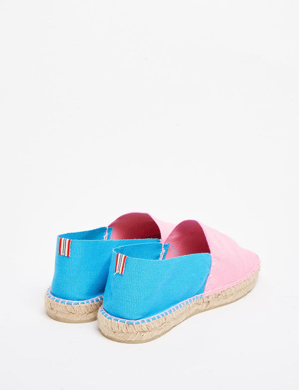 Ines De La Fressange Espadrilles Aglae Rose-turquoise