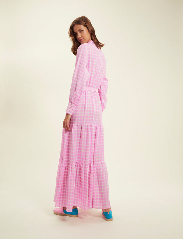 Ines De La Fressange Espadrilles Aglae Rose-turquoise