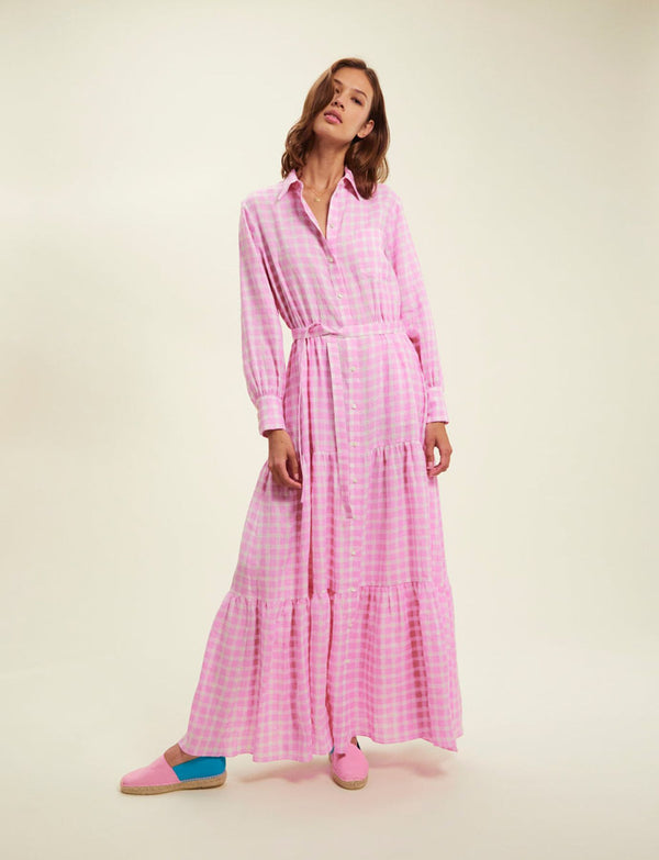 Ines De La Fressange Espadrilles Aglae Rose-turquoise