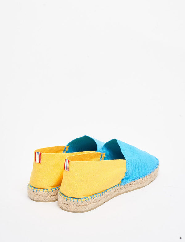 Ines De La Fressange Espadrilles Aglae Turquoise-jaune