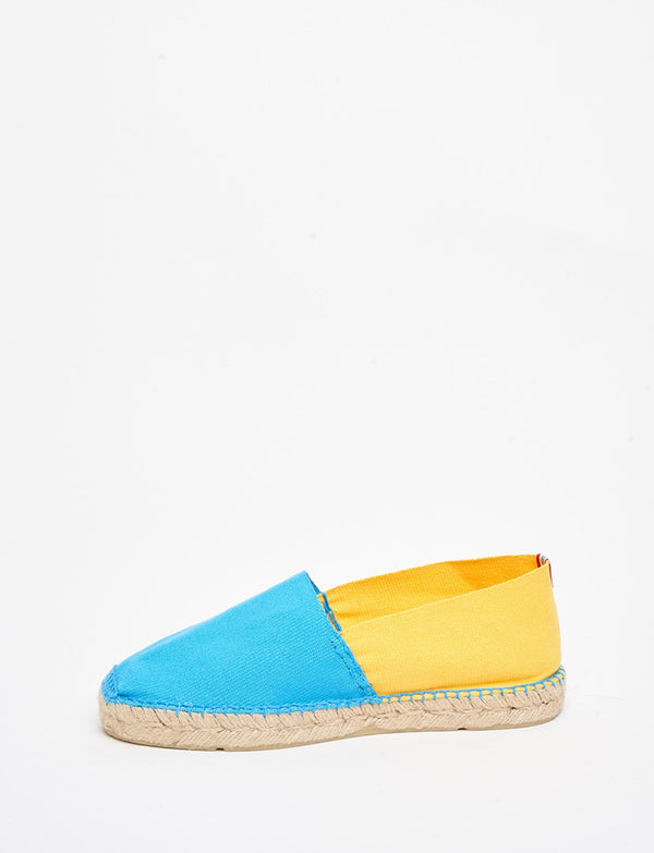 Ines De La Fressange Espadrilles Aglae Turquoise-jaune