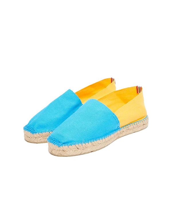 ines de la fressange Espadrilles Aglae turquoise-jaune