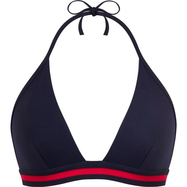 ines de la fressange Flèche haut de maillot de bain femme uni bleu Ines x Vilebrequin