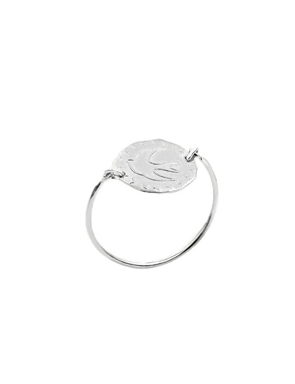 ines de la fressange Bague Lutèce colombe argent