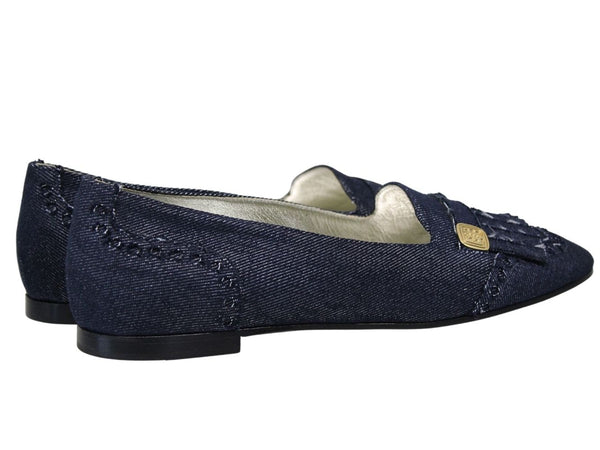 Ines De La Fressange Ballerines De Ville En Denim