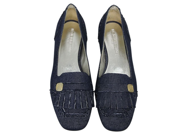 Ines De La Fressange Ballerines De Ville En Denim