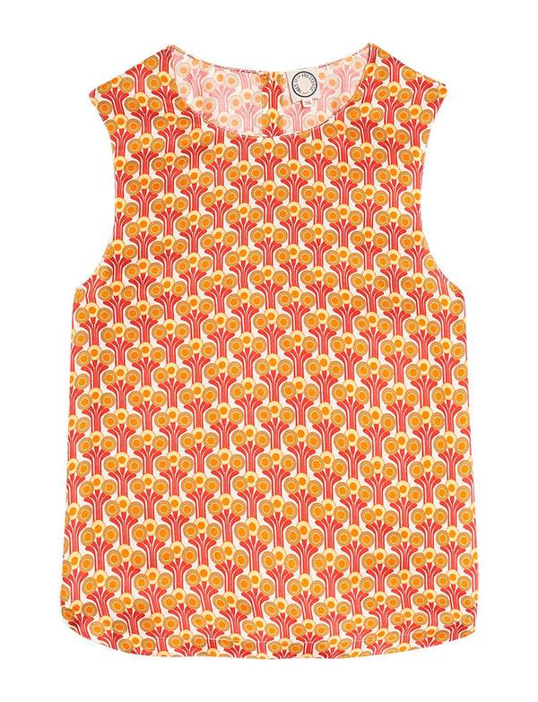 ines de la fressange Blouse Albert Fountain red