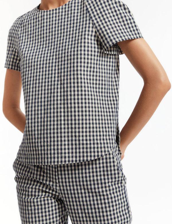 Ines De La Fressange Blouse Albertine Vichy