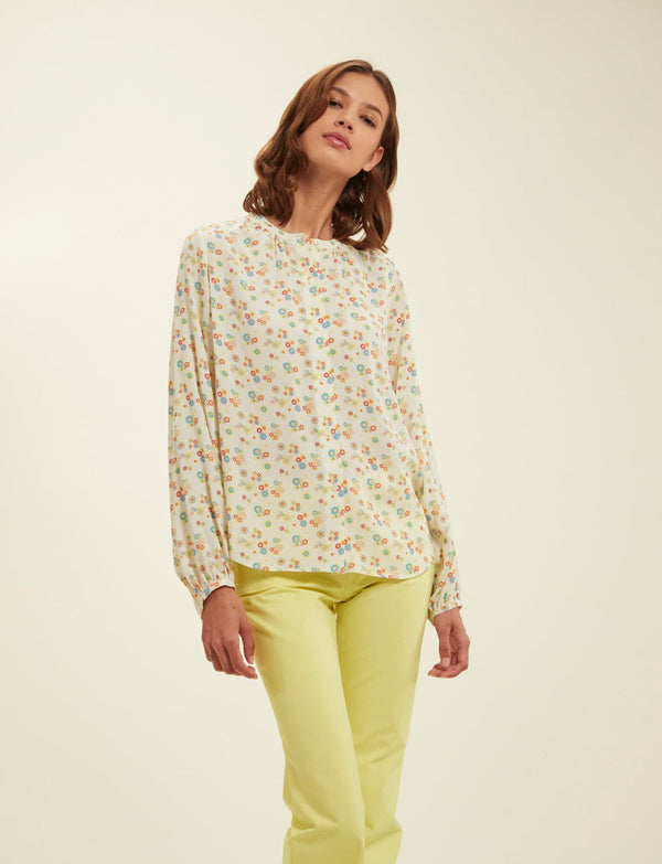 Ines De La Fressange Blouse Joséphine à Fleurs