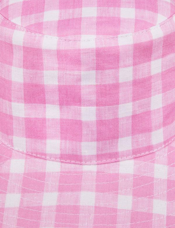 Ines De La Fressange Bob Andrès Vichy Rose