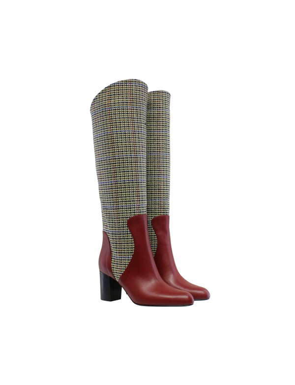 Ines De La Fressange Bottes Hautes à Talons