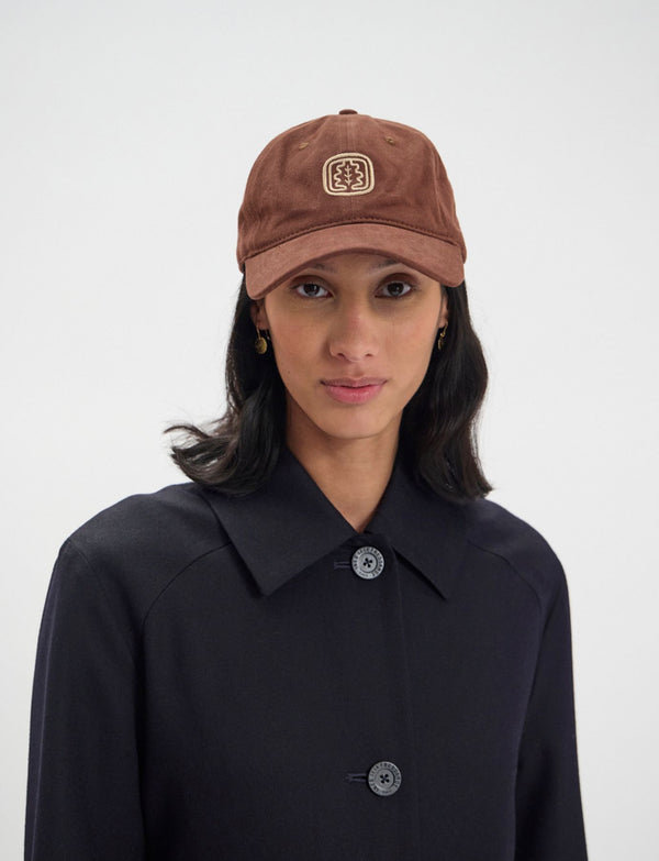 Ines De La Fressange Casquette Lennie Marron
